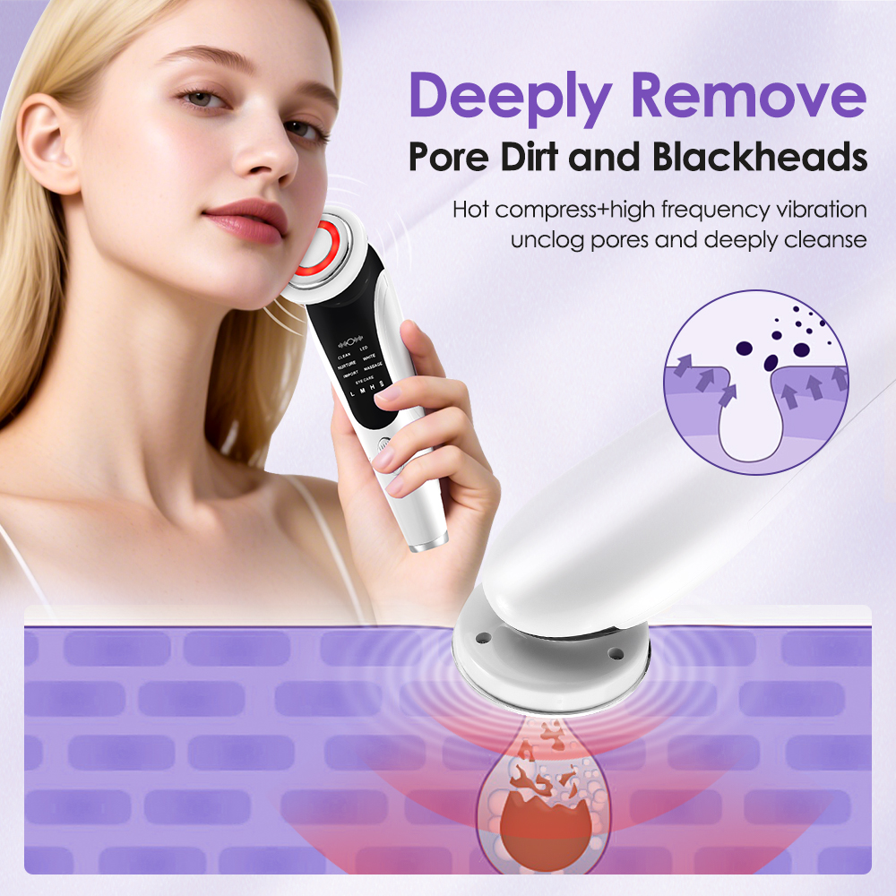 7 in1 EMS Facial Lift Device L - Skincare Glowing ulasan dan harga