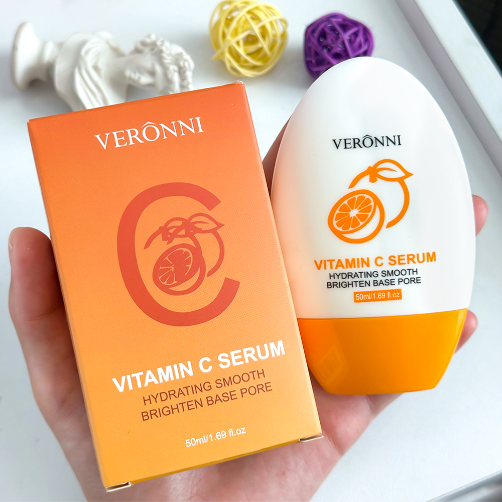 VERONNI Vitamin C Primer 50ml  - Squalane Oil Lightweight ulasan dan harga