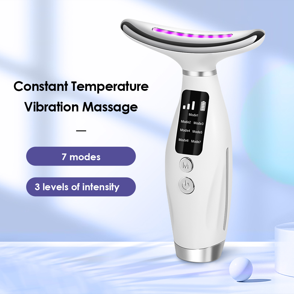 7 Colors LED Lights Face Neck  - Skincare Glowing ulasan dan harga