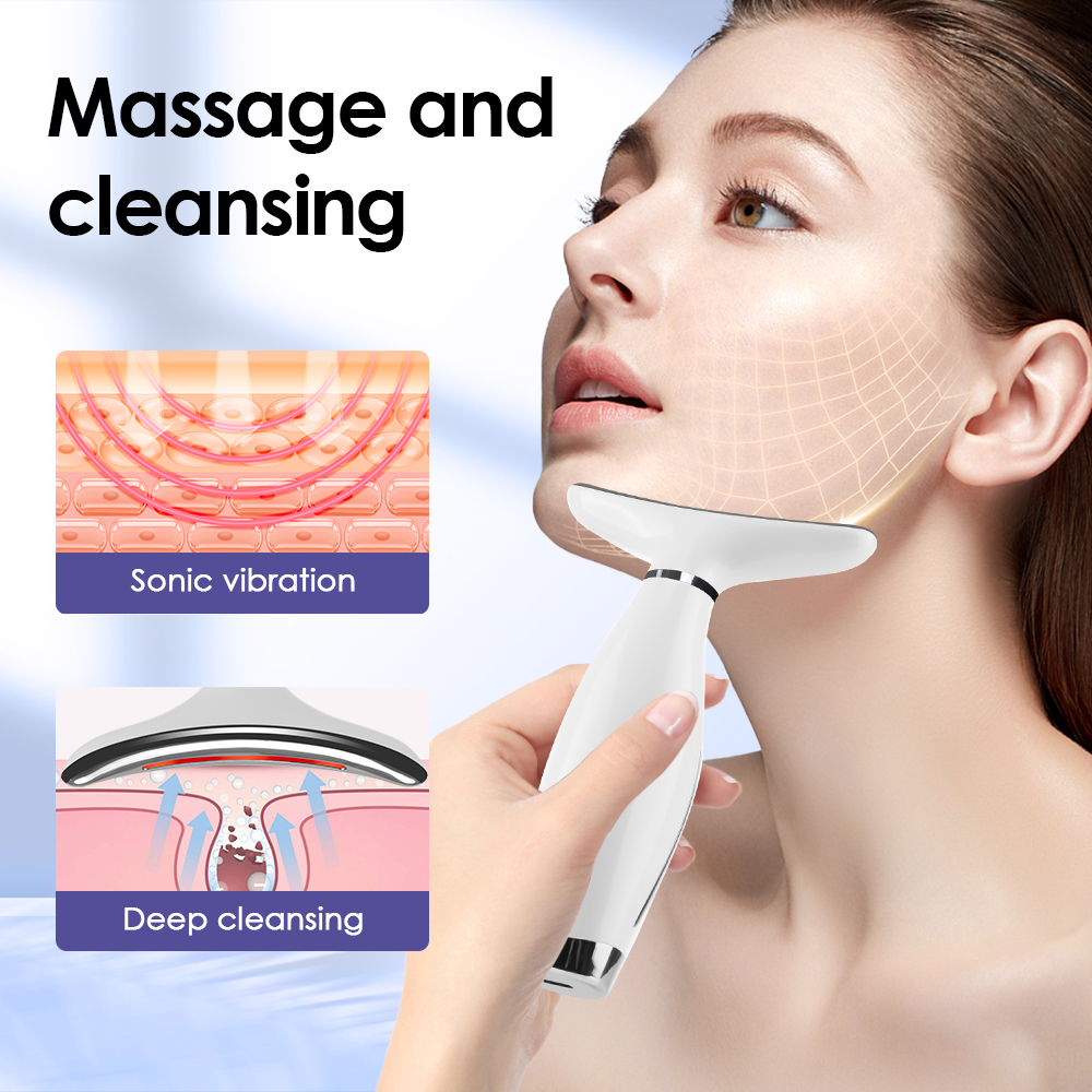 7 Colors LED Lights Face Neck  - Skincare Glowing ulasan dan harga