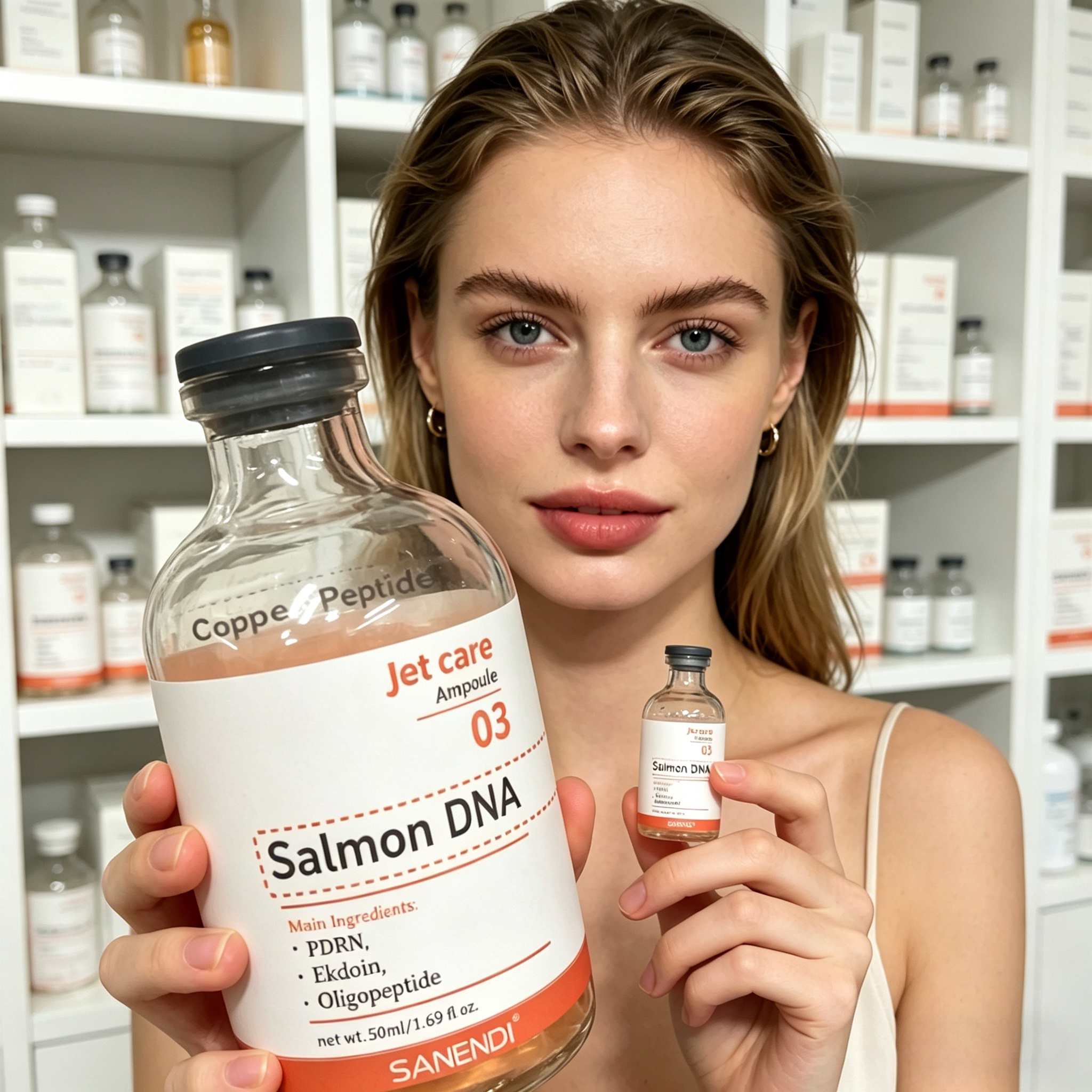 PDRN Salmon DNA Serum Copper P - Skincare Glowing ulasan dan harga