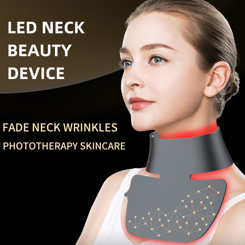 LED Neck Beauty Device，4 Light - Skincare Glowing ulasan dan harga