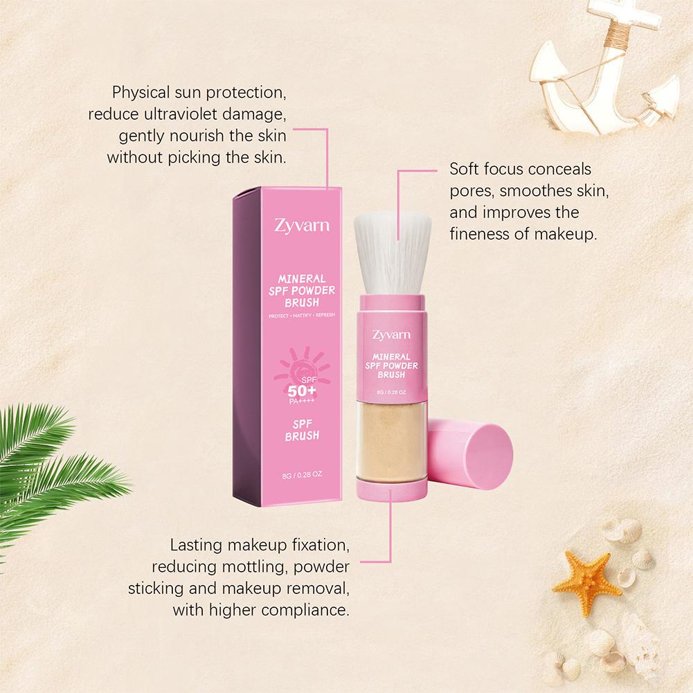 SPF50+ Mineral Sunscreen Powde - Physical Sunscreen Mineral ulasan dan harga
